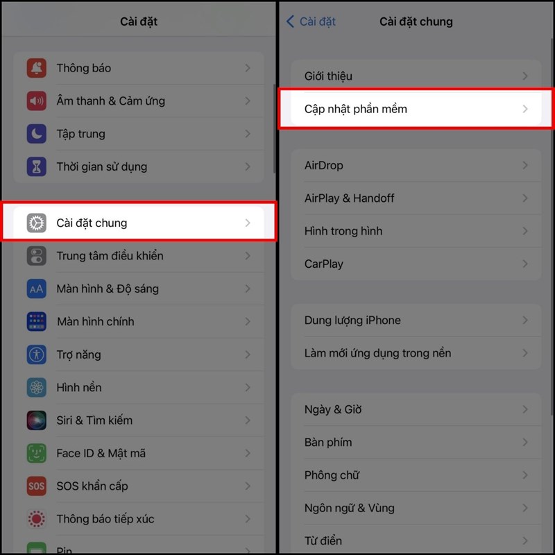 Cách cập nhật iOS 17 cho iPhone 12 mini Cách cập nhật iOS 17 cho iPhone 12 mini