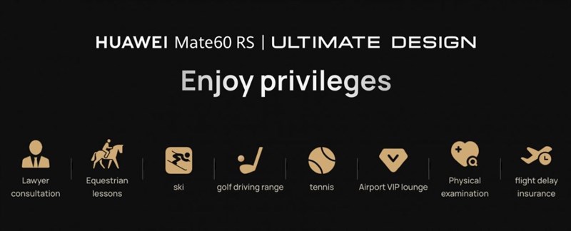 Các dịch vụ hậu mãi đi kèm khi sở hữu Huawei Mate 60 RS Ultimate Edition