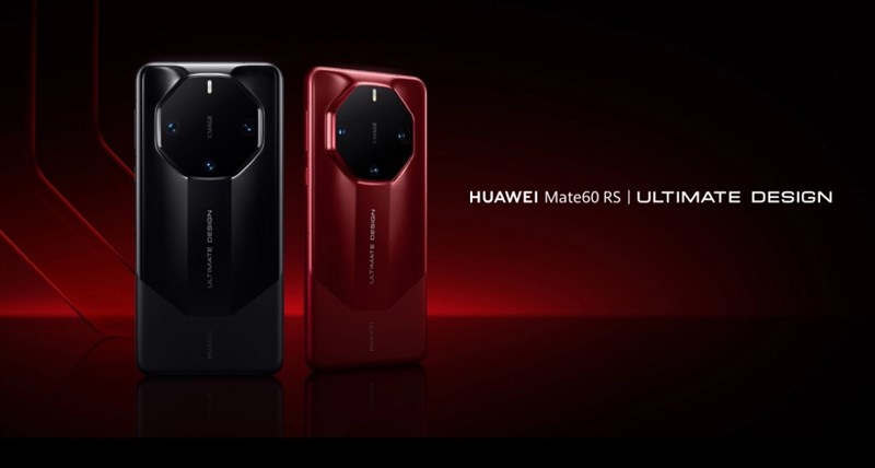 Hai tuỳ chọn màu sắc trên Huawei Mate 60 RS Ultimate Edition