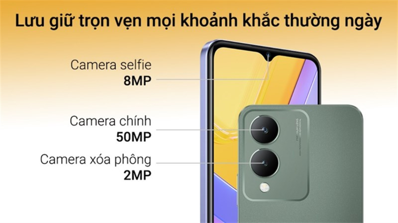 Cụm camera với độ phân giải cực kì tốt trong tầm giá!