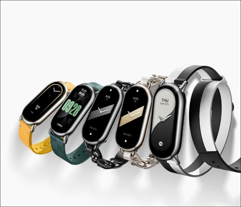 Xiaomi Smart Band 8 được thiết kế là rất nhiều cách sử dụng và đa dạng dây đeo Xiaomi Smart Band 8 được thiết kế là rất nhiều cách sử dụng và đa dạng dây đeo