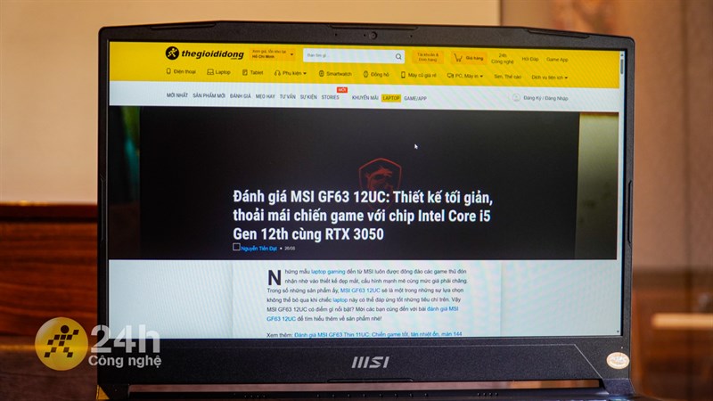 MSI Bravo 15 B7ED có thể đáp ứng nhanh chóng, ổn định cho nhiều tác vụ cơ bản hoặc nâng cao MSI Bravo 15 B7ED có thể đáp ứng nhanh chóng, ổn định cho nhiều tác vụ cơ bản hoặc nâng cao