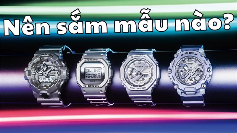 Bật mí 4 đồng hồ G-Shock đáng mua thuộc bộ sưu tập Forgotten Future