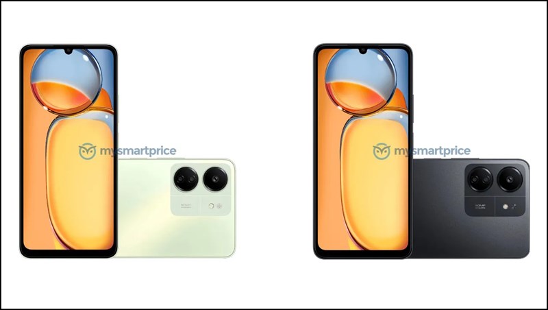Hình ảnh render của Redmi 13C Hình ảnh render của Redmi 13C