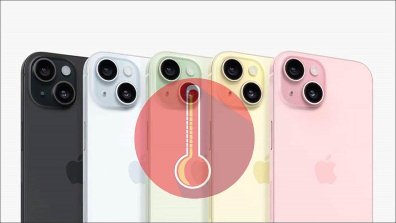 Nguyên nhân gây quá nhiệt trên iPhone 15 Series được cho là do các hoạt động chạy nền tăng cao