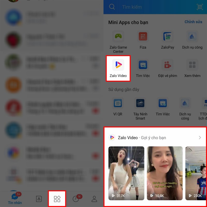 Cách xem Zalo Video đã thích Cách xem Zalo Video đã thích