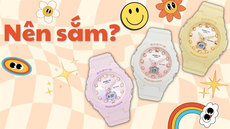 Bạn có nên mua đồng hồ BABY-G: Dòng sản phẩm dành cho nữ của Casio?