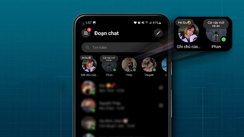 Cách cập nhật suy nghĩ trên Messenger