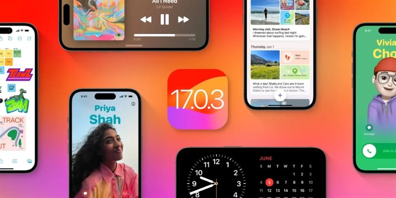 Người dùng nên nhanh chóng cài đặt phiên bản iOS 17.0.3 và iPadOS 17.0.3 nhé