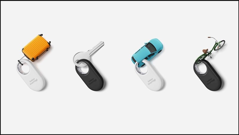 Galaxy SmartTag 2 có hai tuỳ chọn màu sắc là Đen và Trắng Galaxy SmartTag 2 có hai tuỳ chọn màu sắc là Đen và Trắng