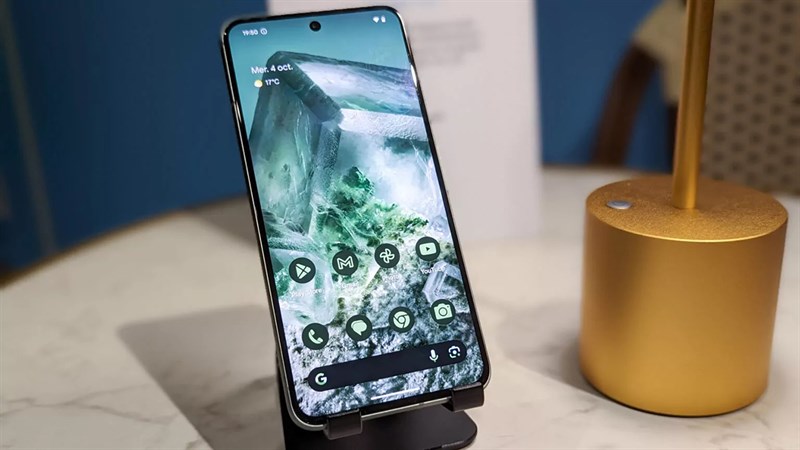 Google Pixel 8 được trang bị dung lượng RAM 8 GB