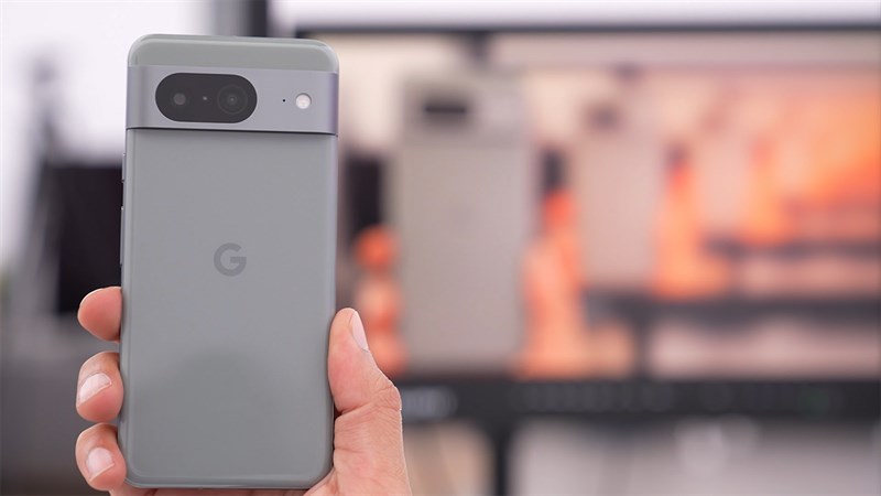 Mặt lưng của Google Pixel 8 Series có thể hạn chế mồ hôi, dấu vân tay rất tốt