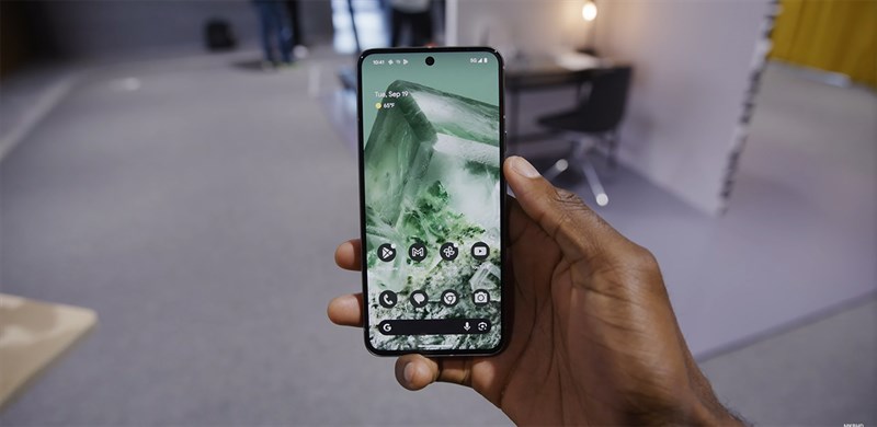 Google Pixel 8 được trang bị bộ cấu hình tốt