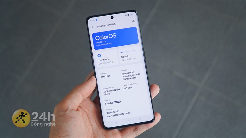 OPPO Reno8 T 5G: Điện thoại có camera độ phân giải cao, đáng sắm!