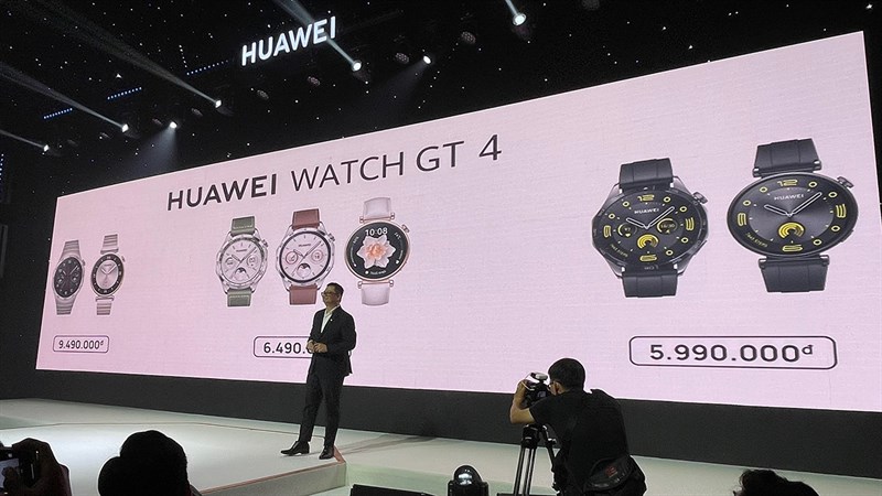 Mức giá chính thức của Huawei Watch GT 4