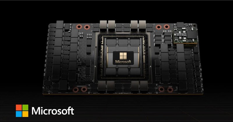 Chip AI ra mắt sẽ giúp Microsoft giảm sự phụ thuộc vào các nhà sản xuất chip khác