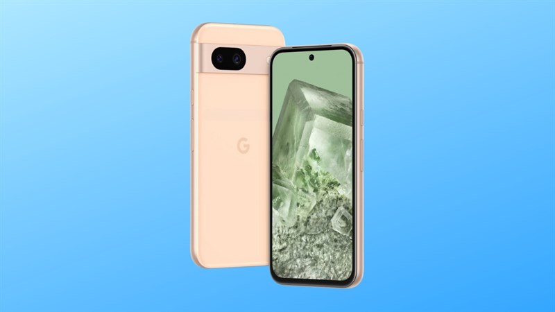 Pixel 8a có viền dưới dày nhưng các cạnh sẽ bo tròn hơn các mẫu cùng dòng