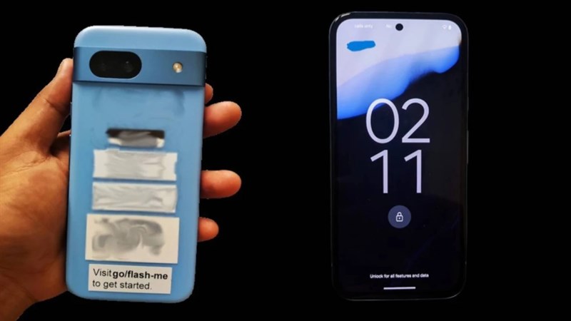 Pixel 8a theo ảnh mà leaker Abhishek Yadav đăng tải