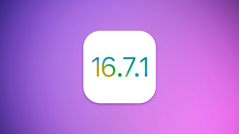 Apple ra mắt iOS 16.7.1 để vá lỗi bảo mật quan trọng Apple ra mắt iOS 16.7.1 để vá lỗi bảo mật quan trọng
