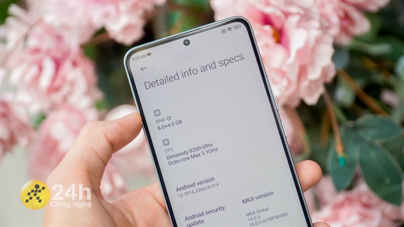 Xiaomi 13T còn được trang bị thêm dung lượng RAM ảo 4 GB để hoạt động mượt mà hơn Xiaomi 13T còn được trang bị thêm dung lượng RAM ảo 4 GB để hoạt động mượt mà hơn