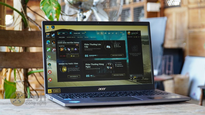 Cấu hình xịn, hiệu năng cao sẽ khiến bạn mê đắm Acer Aspire 5 Gaming ngay từ lần đầu biết đến