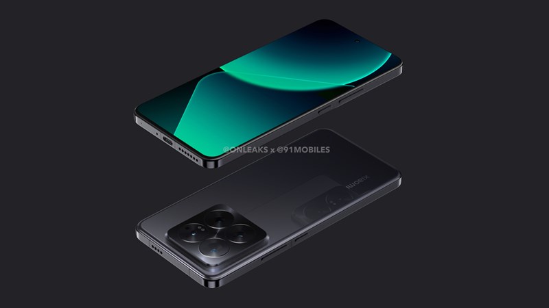 Hình ảnh render của Xiaomi 14 Pro