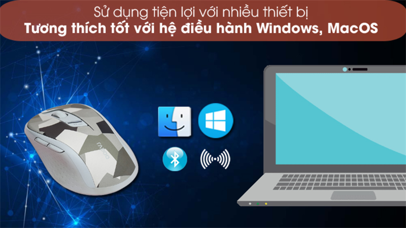 1. Chuột và bàn phím giá rẻ đáng mua đầu tiên: Chuột Không dây Bluetooth Silent Rapoo M500 1. Chuột và bàn phím giá rẻ đáng mua đầu tiên: Chuột Không dây Bluetooth Silent Rapoo M500