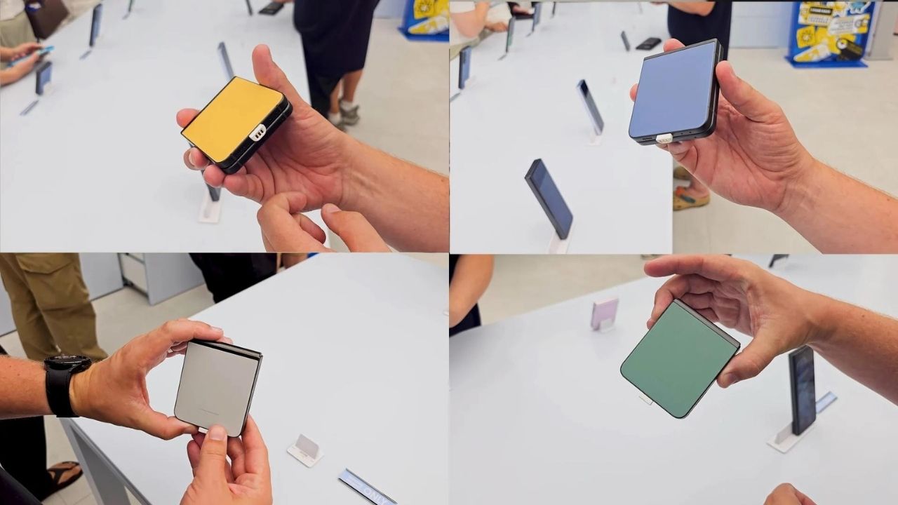 Samsung ra mắt loạt tuỳ chọn màu mới cho Galaxy Z Flip5