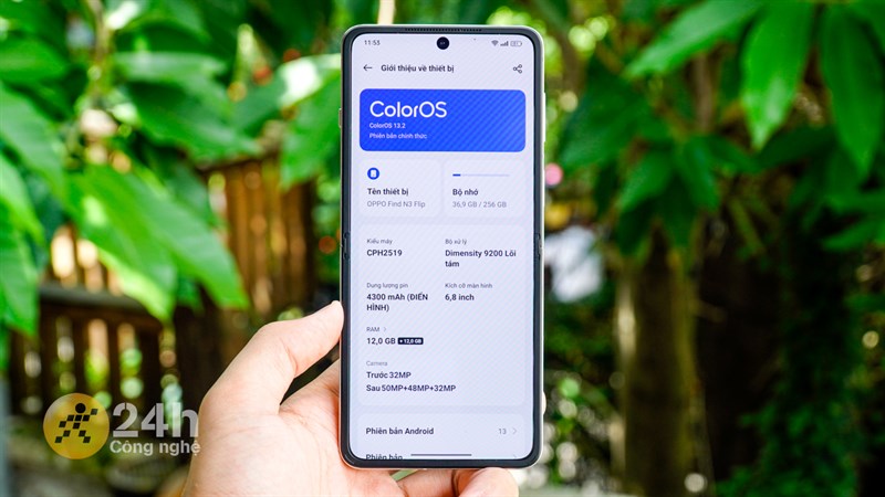 OPPO Find N3 Flip được trang bị bộ cấu hình mạnh mẽ OPPO Find N3 Flip được trang bị bộ cấu hình mạnh mẽ