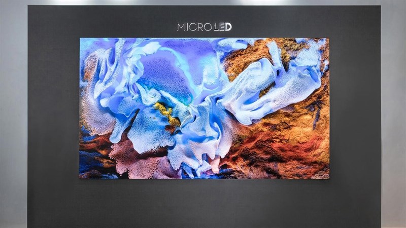 Samsung đã thành công ứng dụng Micro LED lên TV của hãng