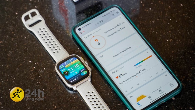 Amazfit Cheetah Square còn tích hợp thêm nhiều tính năng hữu ích cho sức khỏe và tập luyện