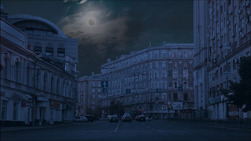 Cách chuyển ảnh từ ngày thành đêm trong Photoshop Cách chuyển ảnh từ ngày thành đêm trong Photoshop