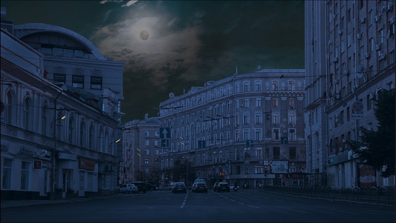Cách chuyển ảnh từ ngày thành đêm trong Photoshop Cách chuyển ảnh từ ngày thành đêm trong Photoshop