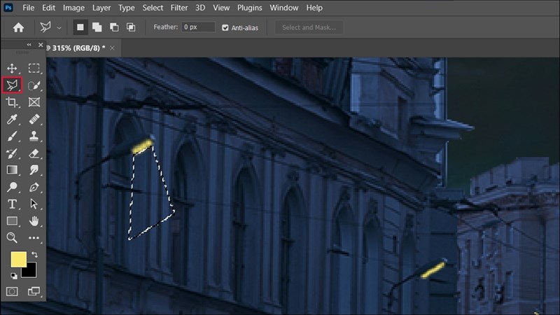 Cách chuyển ảnh từ ngày thành đêm trong Photoshop Cách chuyển ảnh từ ngày thành đêm trong Photoshop