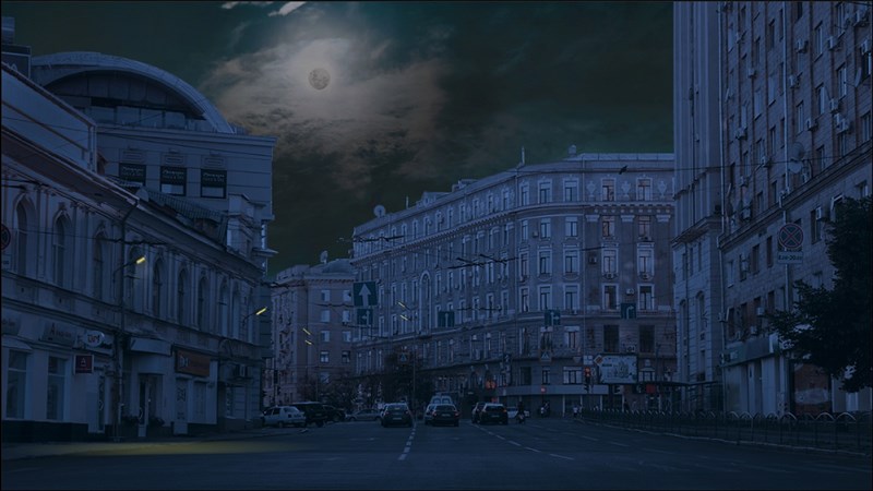 Cách chuyển ảnh từ ngày thành đêm trong Photoshop Cách chuyển ảnh từ ngày thành đêm trong Photoshop