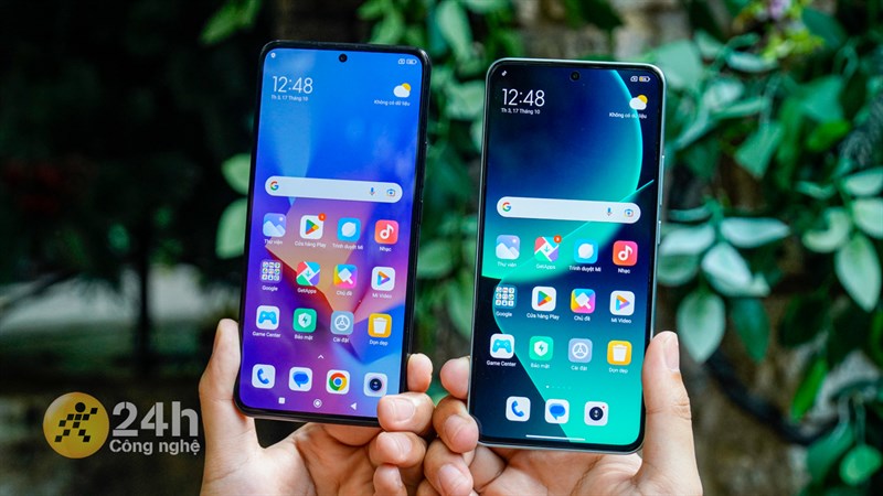 Cả 2 màn hình đều có chất lượng hiển thị rất tốt Cả 2 màn hình đều có chất lượng hiển thị rất tốt
