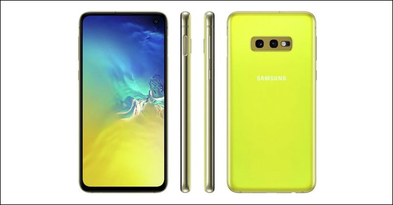 Samsung Galaxy S10e phiên bản màu vàng (Yellow Canary)