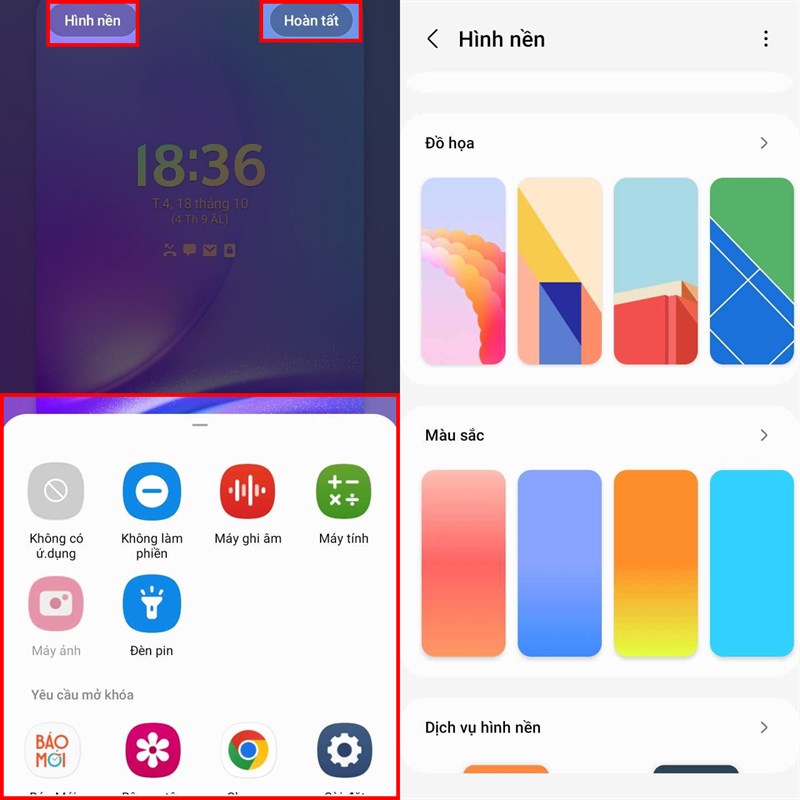 Cách chỉnh giao diện màn hình khóa trên Galaxy A05 Cách chỉnh giao diện màn hình khóa trên Galaxy A05