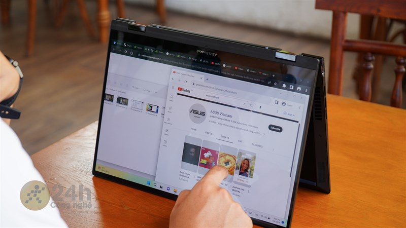 Asus Zenbook 14 Flip OLED UP3404VA (KN038W): Laptop nên mua cho nữ tại TGDĐ Asus Zenbook 14 Flip OLED UP3404VA (KN038W): Laptop nên mua cho nữ tại TGDĐ