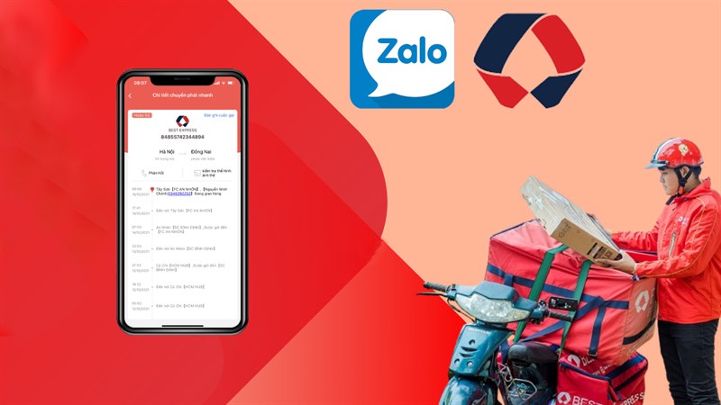 Cách tra cứu mã vận đơn BEST trên Zalo Cách tra cứu mã vận đơn BEST trên Zalo