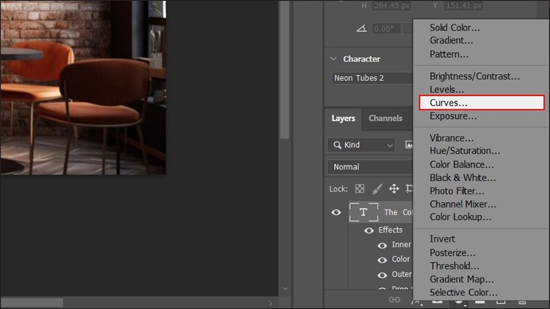 Cách làm chữ phát sáng trong Photoshop