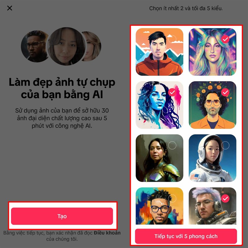 Hướng dẫn cách tạo ảnh AI từ TikTok