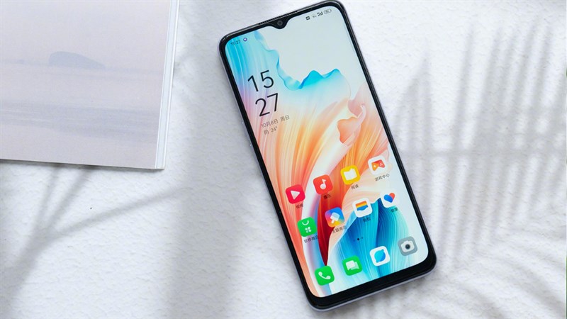 OPPO A2x được trang bị màn hình IPS rộng 6.56 inch, độ phân giải HD+