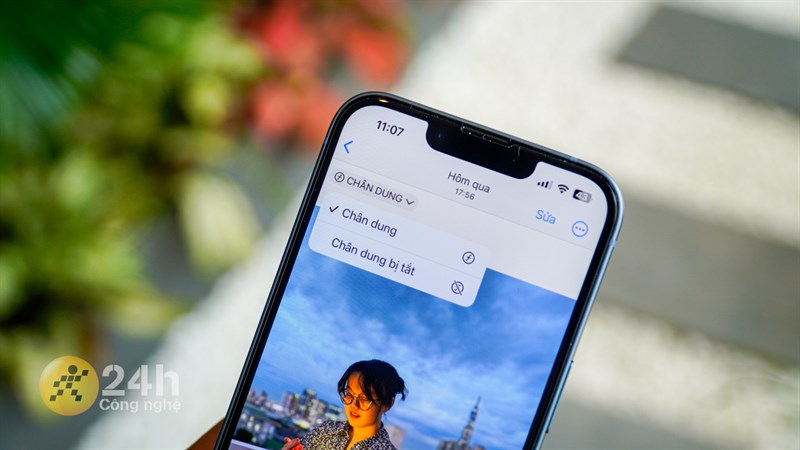 Đánh giá iPhone 14 sau 1 năm: Thiết kế vẫn hợp thời, hiệu năng và thời lượng sử dụng pin được cải thiện Tính năng Bật/Tắt Chân dung bên trong ứng dụng Ảnh.