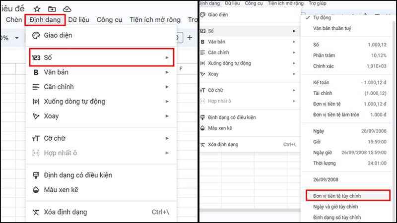 Cách chèn biểu tượng Euro trong Google Sheets