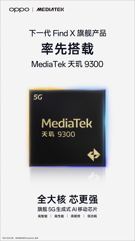 dòng điện thoại OPPO Find tiếp theo sẽ có chip Dimensity 9300 dòng điện thoại OPPO Find tiếp theo sẽ có chip Dimensity 9300
