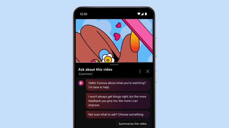 YouTube thử nghiệm hai tính năng AI mới rất hữu ích