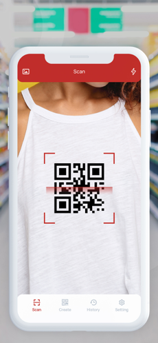 Screenshots Quét mã vạch - Đọc mã QR codeQuét mã vạch: Quét mã QR code cho hệ điều hành iOS