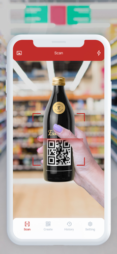 Screenshots Quét mã vạch - Đọc mã QR codeQuét mã vạch: Quét mã QR code cho hệ điều hành iOS