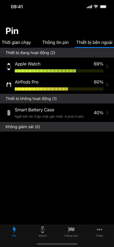 Screenshots Battery Life - Kiểm tra sức khỏe của Pin